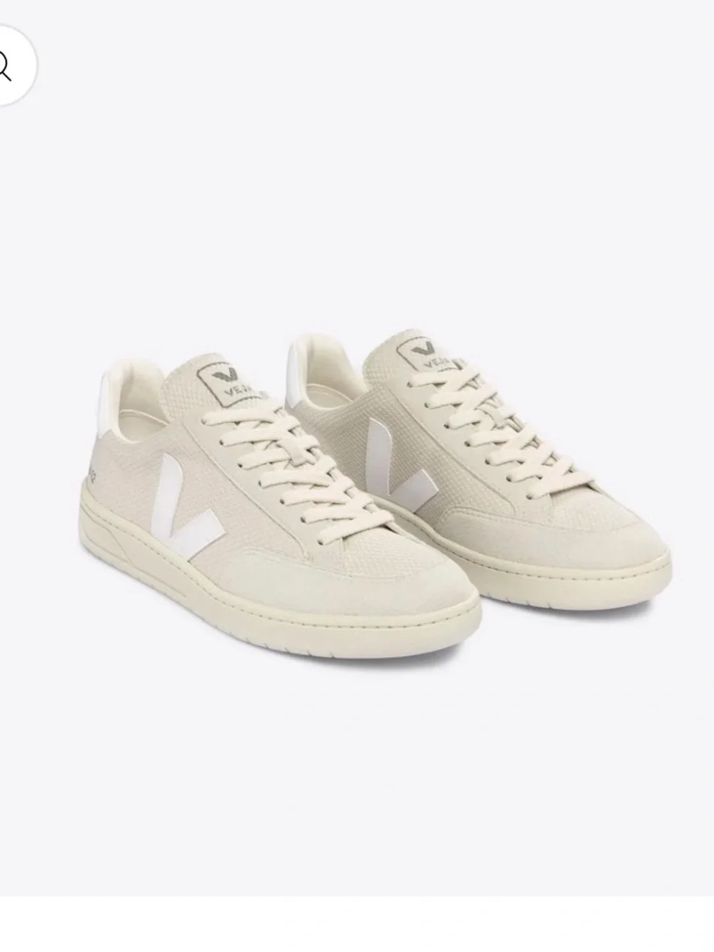 Veja Natural White V-12 Low-Top Sneakers